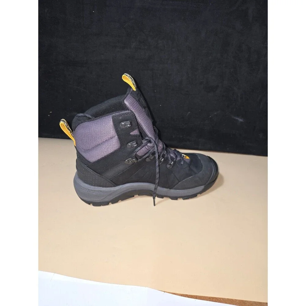 KEEN Shellback Waterproof Hiking/Work Boots Men's Size 9 Black/Gray – Great Cond